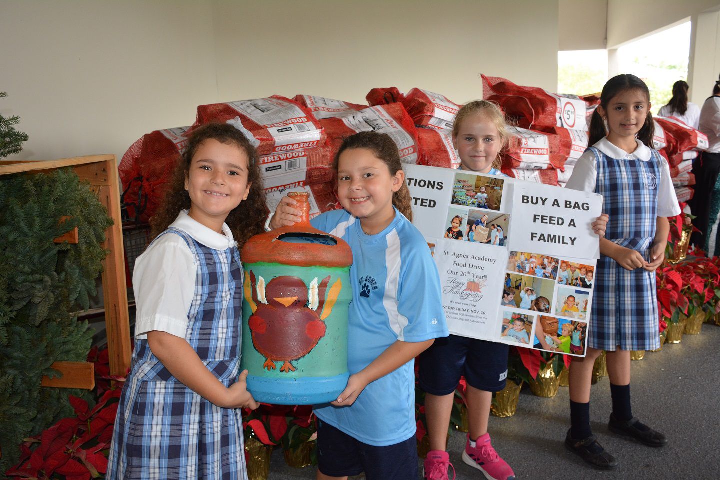 St Agnes Academy Thanksgiving Food Drive